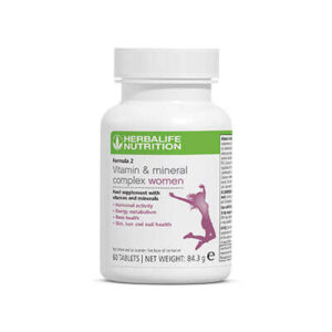 Herbalife Formula 2 Vitamin & Mineral Complex Women