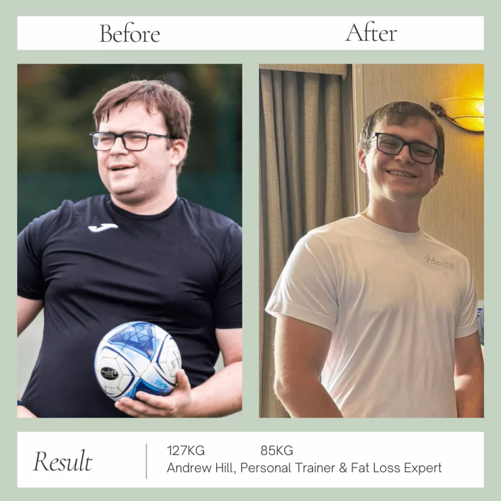 Andrew Hill Personal Training, Leicester's fattest personal trainer, sheds 50kg