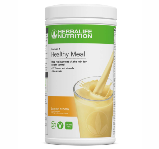Banana Cream Herbalife Formula 1 Healthy Meal Shake